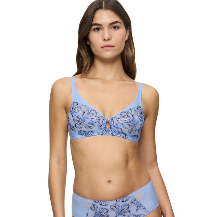 Triumph Wild Iris Florale N | Melltartó | Kék