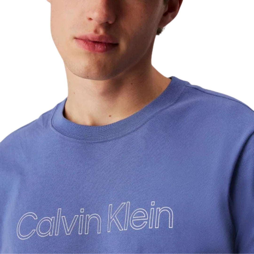 Calvin Klein Férfi Póló I Kék