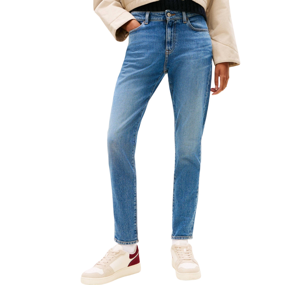 Tommy Hilfiger Lucy Női Slim Farmer Nadrág | Kék