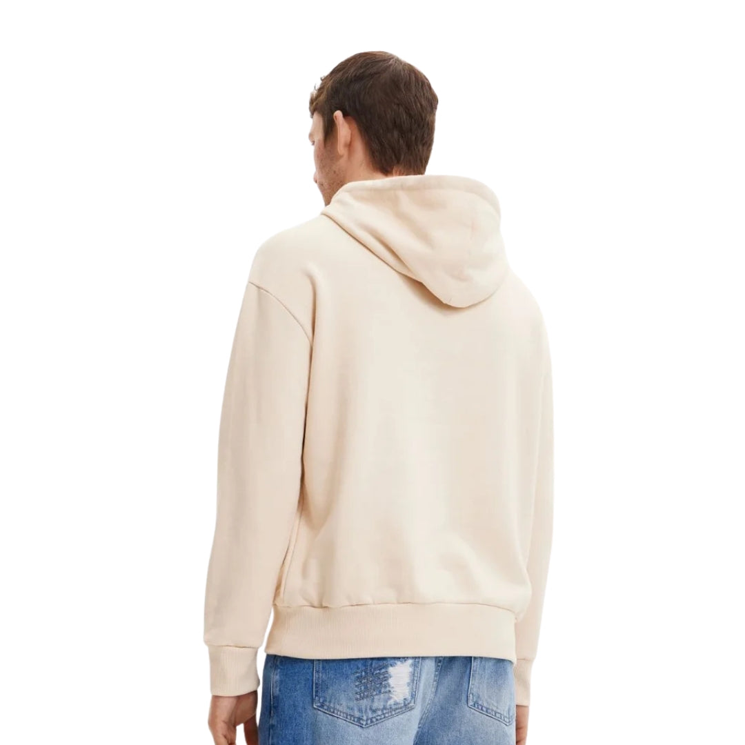 Desigual Férfi Basalto Pulóver | Bézs