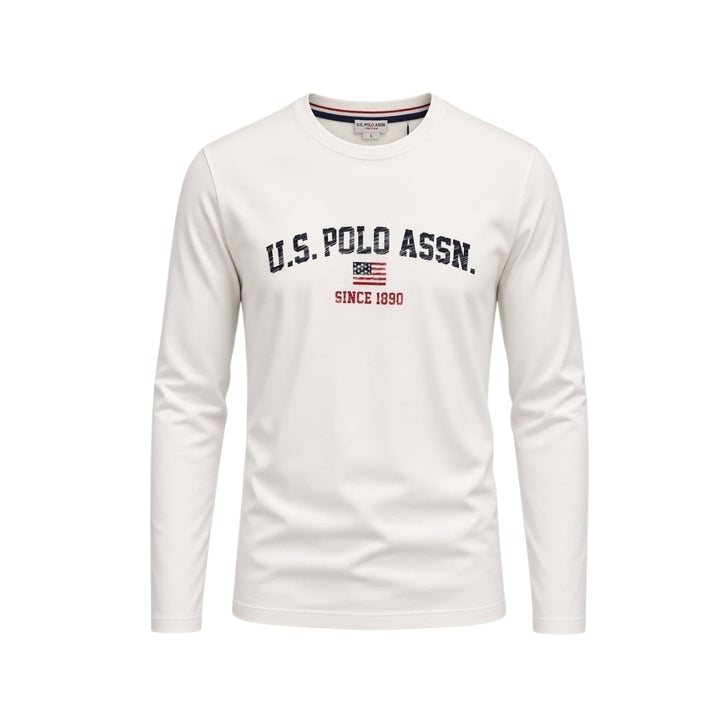 U.S. Polo Assn Férfi Pulóver I Fehér
