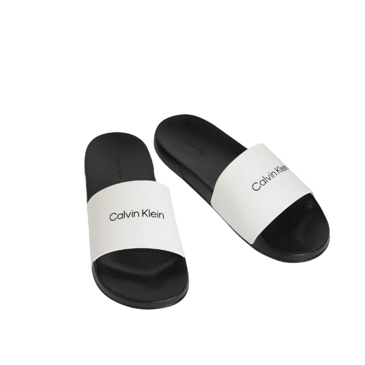 Calvin Klein Strand Papucs | Fehér