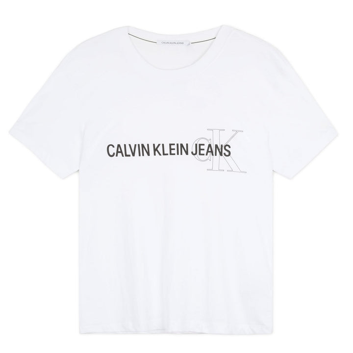 Calvin Klein INST Graph Póló | Hófehér Feliratos