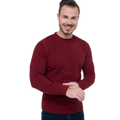 Tom Tailor férfi Pulóver | Bordó