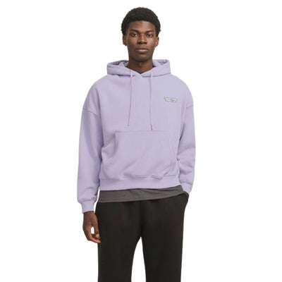 Jack&Jones Férfi Kapucnis Pulóver I Lila