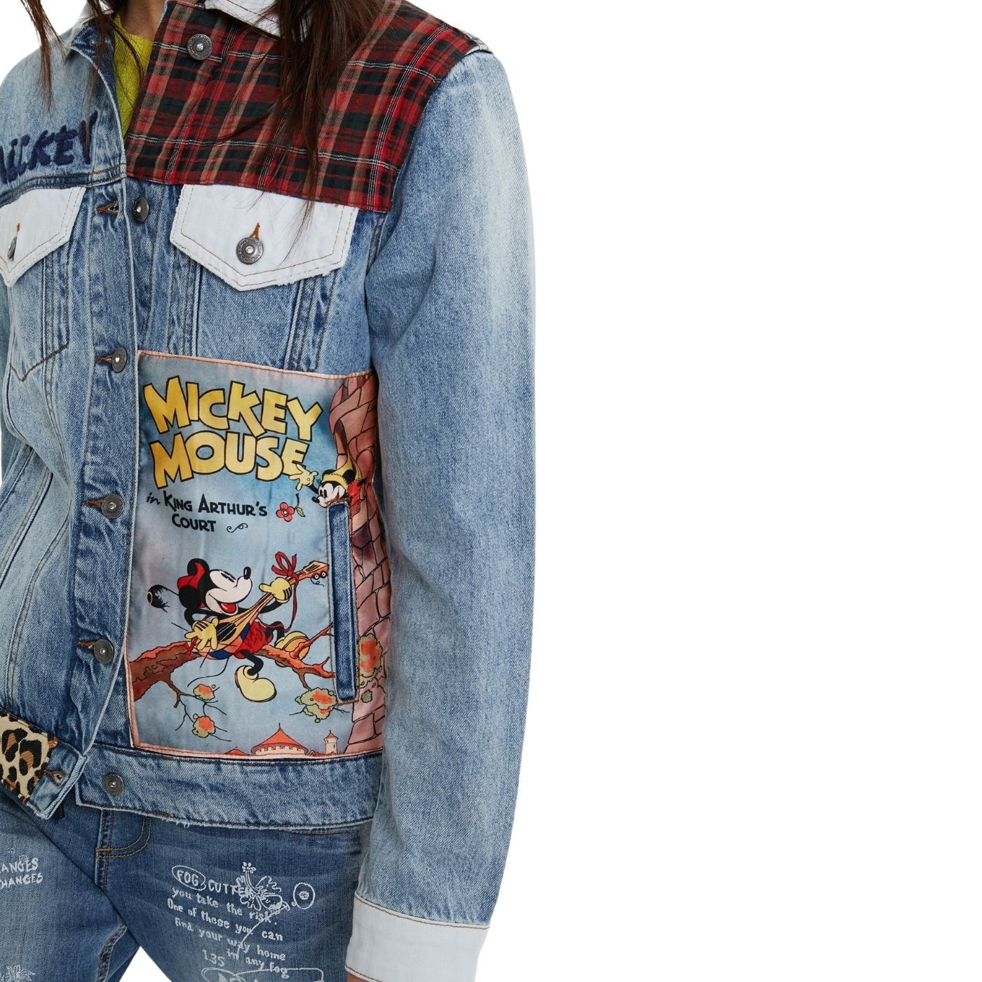 Desigual Mickey | Mintás Farmerdzseki