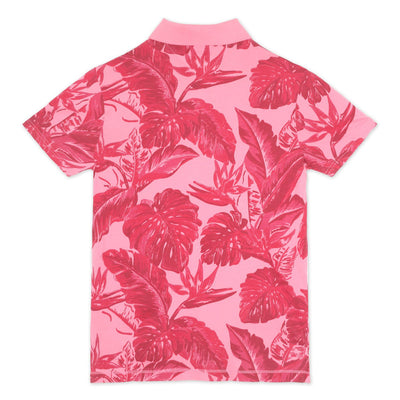 Tommy Hilfiger Printed Garment Dye | Férfi Rövid Ujjú Pólóing | Pink Mintás