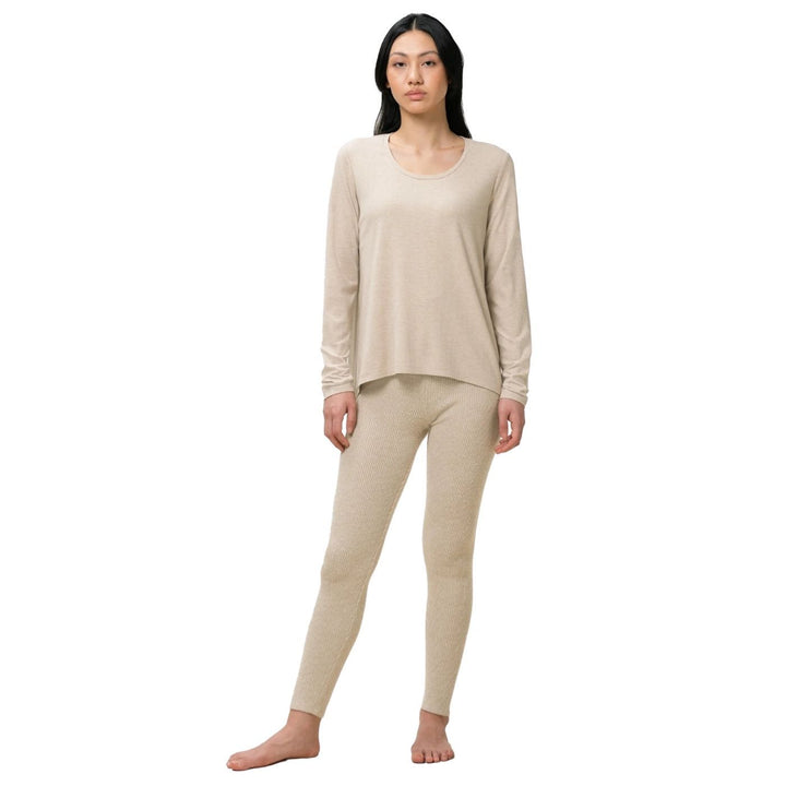 Triumph Thermal Bordázott Leggings | Bézs