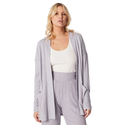 Triumph Thermal Cardigán | Hosszított Kardigán | Levendula
