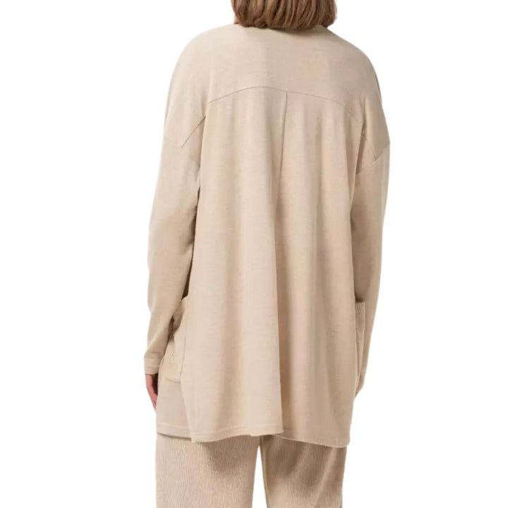 Triumph Thermal Cardigán | Hosszított Kardigán | Bézs