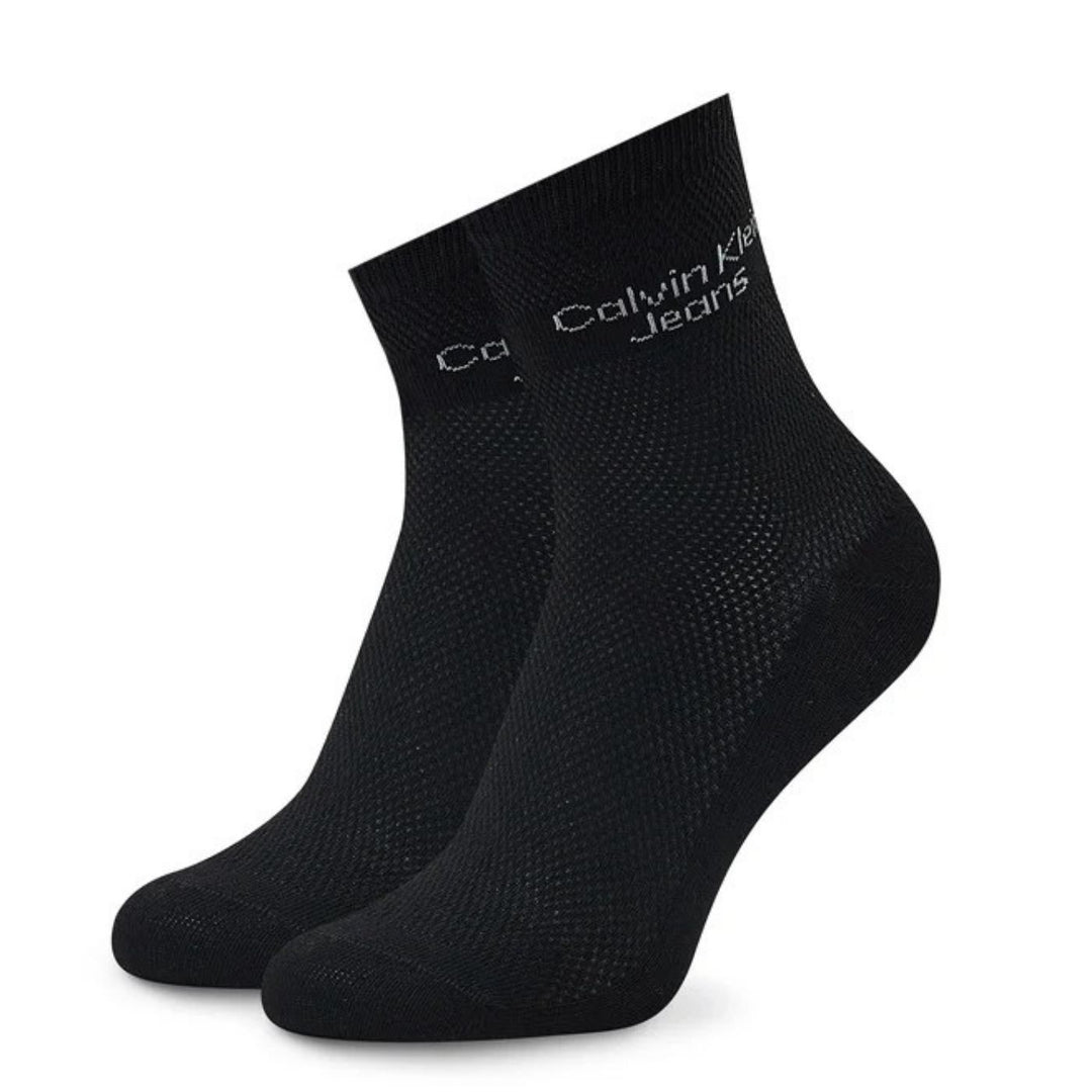 Calvin Klein 4 db-os Hosszú Szárú Zokni | Fekete