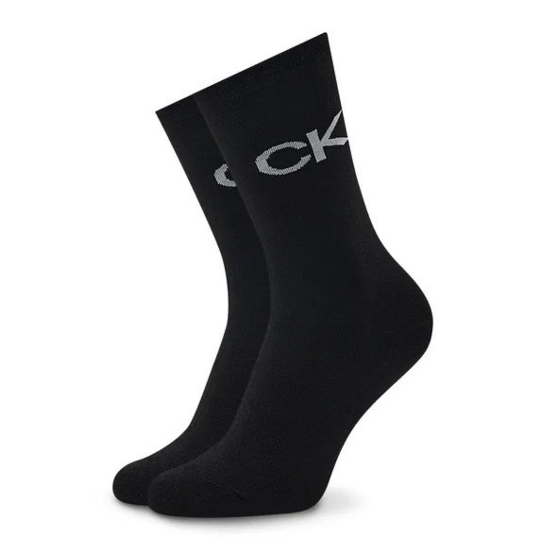 Calvin Klein 3 db-os Hosszú Szárú Zokni | Fekete