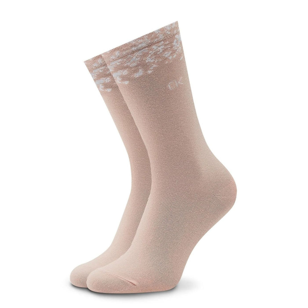 Calvin Klein 3 db-os Hosszú Szárú Zokni | Halvány Pink