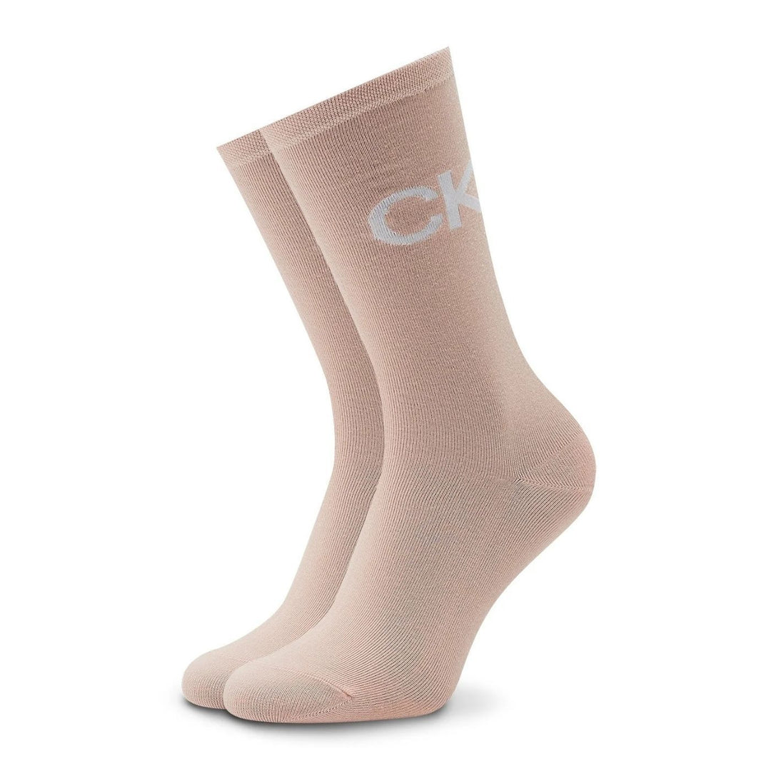 Calvin Klein 3 db-os Hosszú Szárú Zokni | Halvány Pink