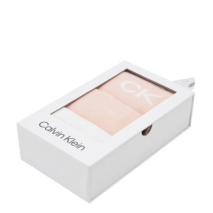 Calvin Klein 3 db-os Hosszú Szárú Zokni | Halvány Pink