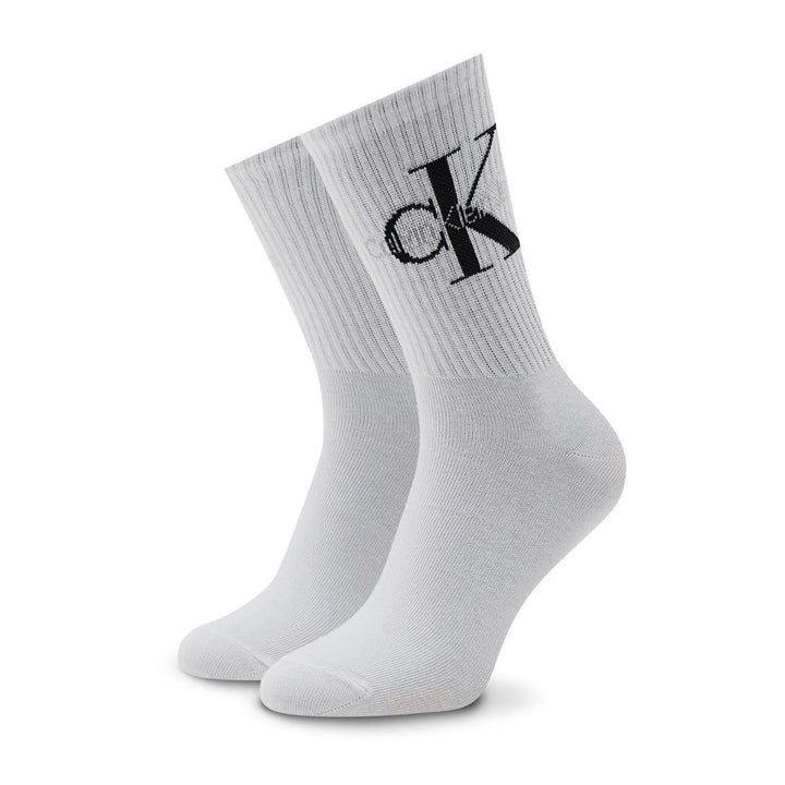 Calvin Klein 4 db-os Hosszú Szárú Zokni | Fekete-Fehér