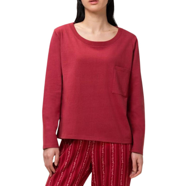 Triumph Mix & Match LSL Top | Hosszú Ujjú Pizsama Feslő | Piros