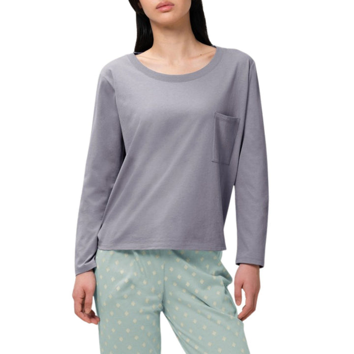 Triumph Mix & Match LSL TOP 01 | Hosszú Ujjú Puzsama Felső | Levendula