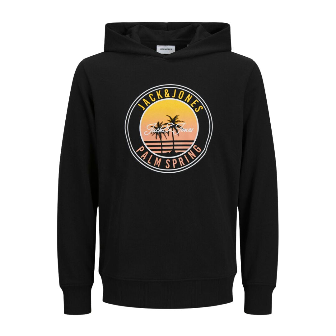 Jack&Jones Férfi Kapucnis Pulóver I Fekete