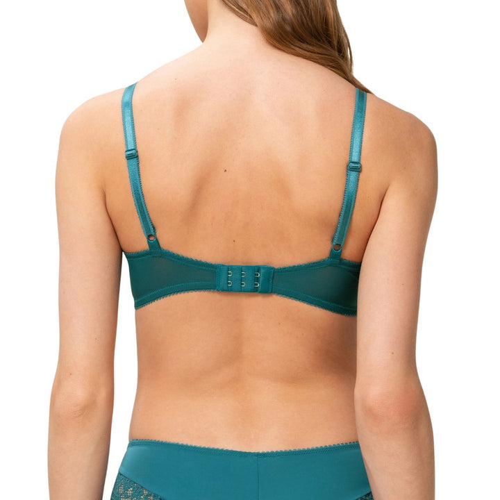 Triumph Amourette Spotlight WHP X | Női Csipkés Melltartó | Sötét Türkiz