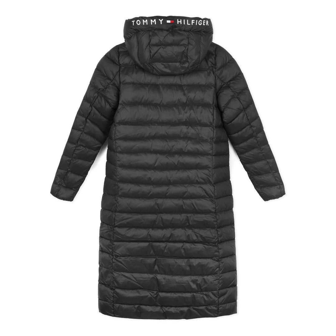 Tommy Hilfiger Steppelt Maxi Kabát | Fekete