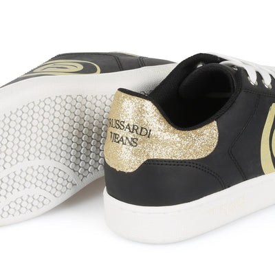 Trussardi Jeans Sneaker I Fekete&Arany