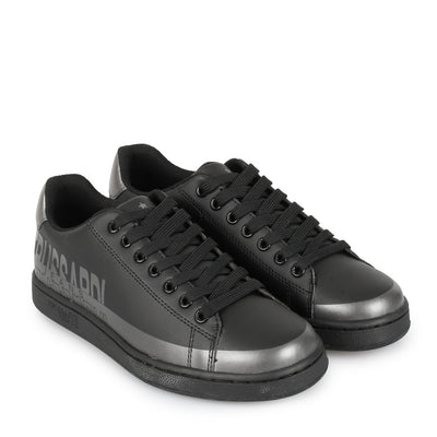 Trussardi Jeans Sneaker Synthetic I Fekete Ezüst