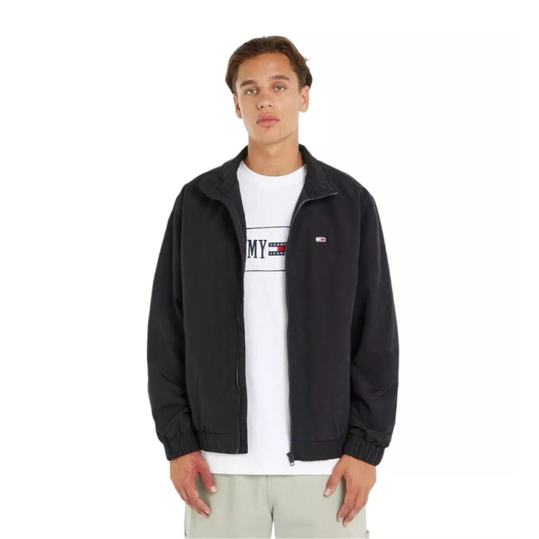 Tommy Hilfiger TJM Essential Férfi Dzseki | Fekete