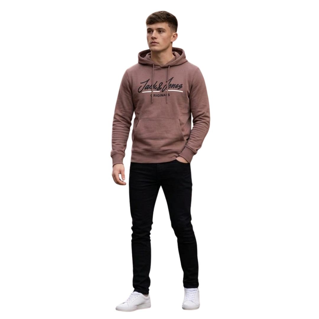 Jack & Jones Férfi Kapucnis Pulóver I Mályva Lila