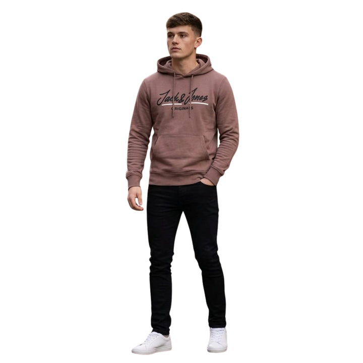 Jack & Jones Férfi Kapucnis Pulóver I Mályva Lila