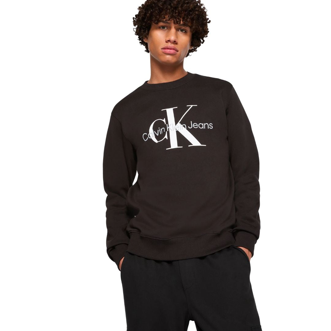 Calvin Klein Férfi Pulóver I Fekete