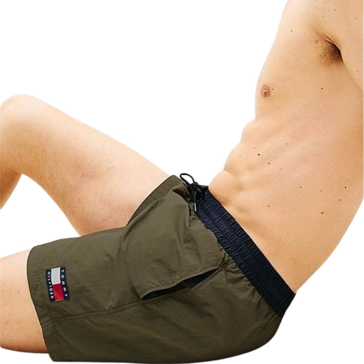 Tommy Hilfiger Férfi Fürdőnadrág | Khaki
