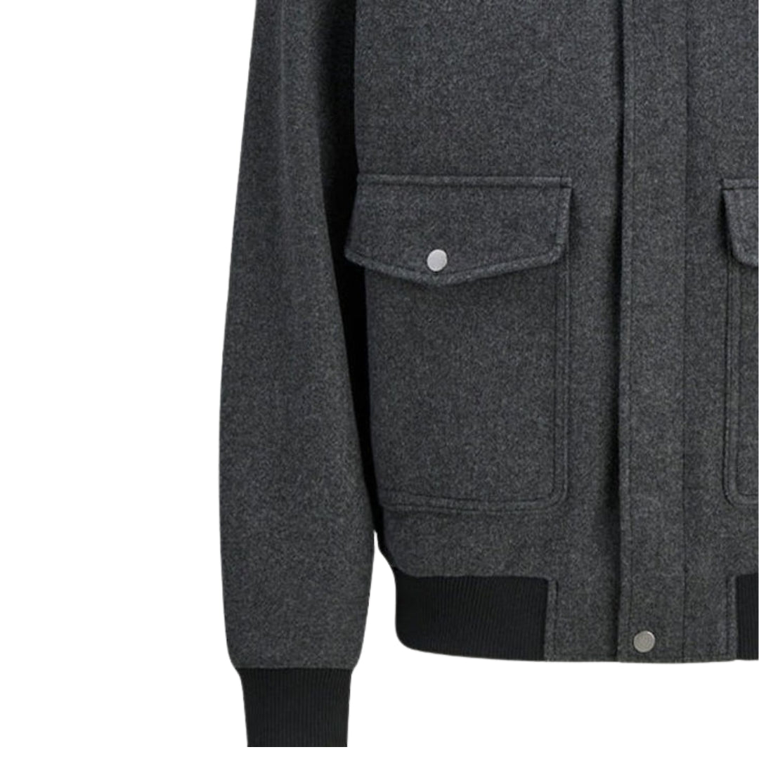 Jack&Jones Férfi Shane Short Bomber Dzseki I Fekete