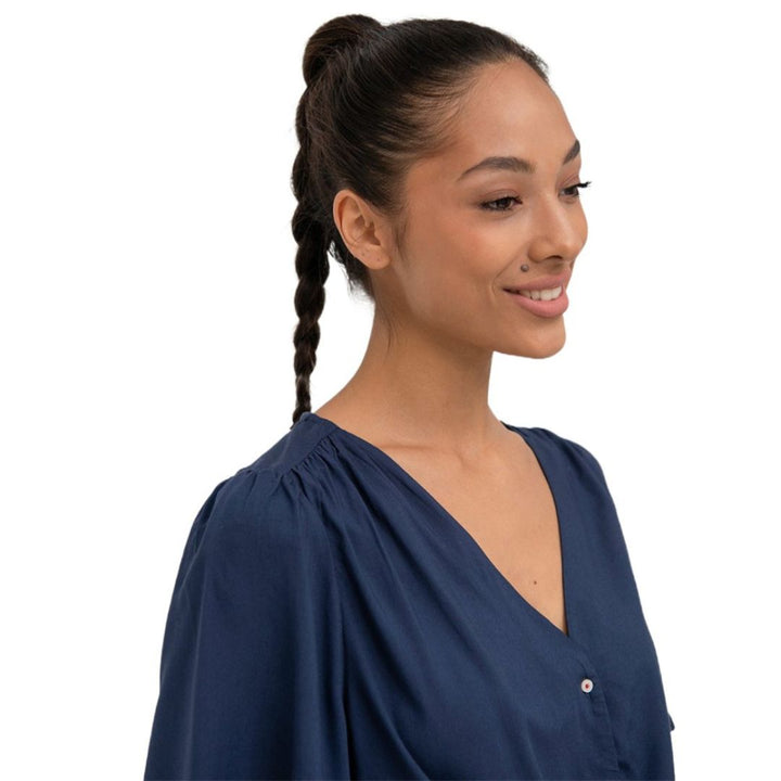 Tommy Hilfiger Tjw SS Front Knot | Felső | Sötétkék