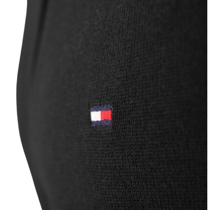 Tommy Hilfiger Férfi Cipzáros Pulóver I Fekete