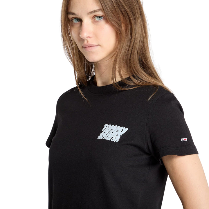 Tommy Hilfiger Női Póló | Fekete