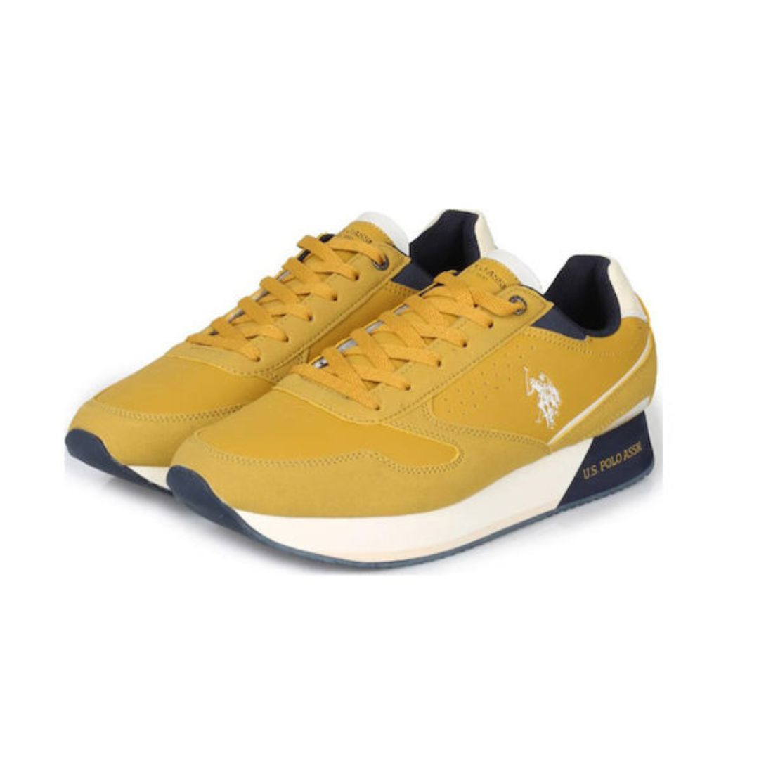 U.S. Polo Assn. Férfi Nobil Sneaker |  Sárga