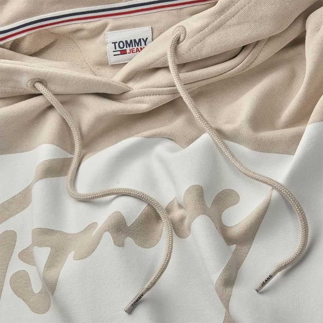 Tommy Jeans Női hoodie pulóver | Bézs