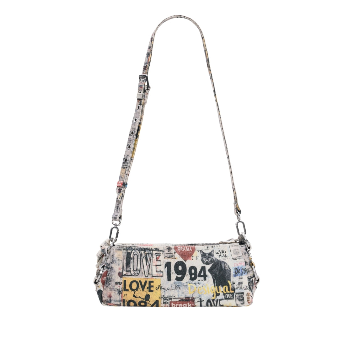 Desigual Bravecat Benin Táska | Mintás