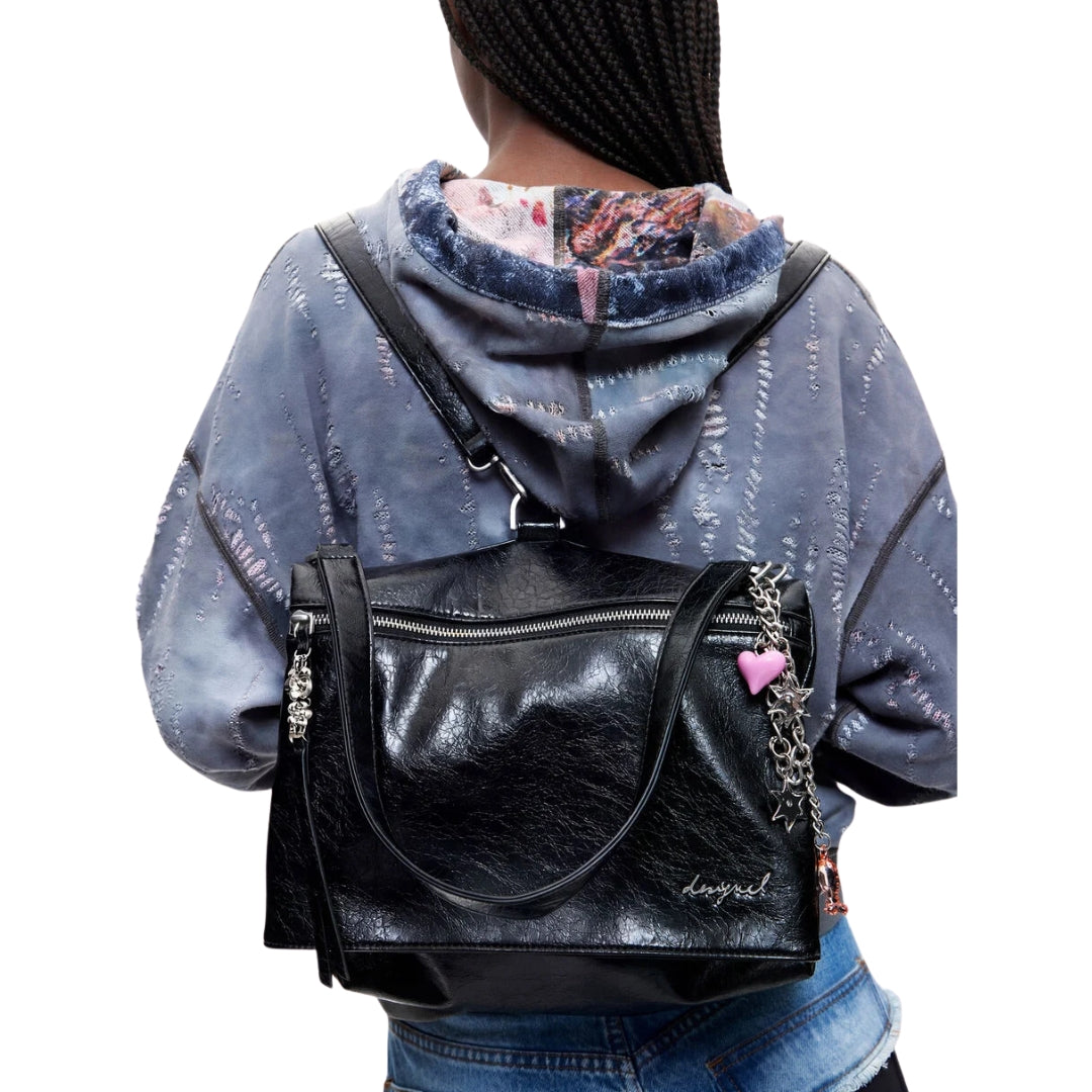 Desigual Zelda New York 2in1 Táska | Fekete