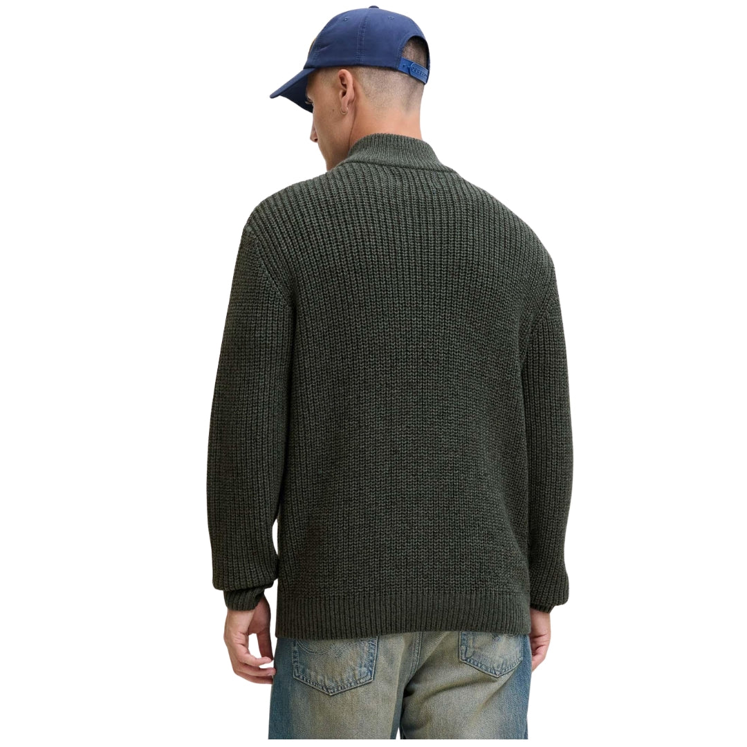 Jack & Jones Bleecker Férfi Pulóver I Zöld