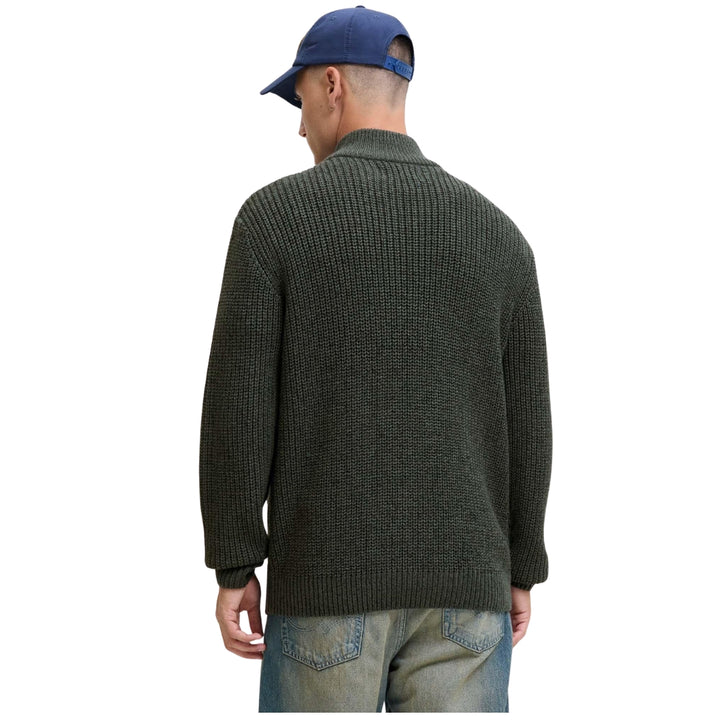Jack & Jones Bleecker Férfi Pulóver I Zöld
