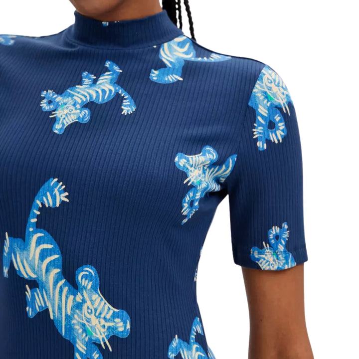 Desigual Női Tigers Lacroix Ruha I Kék