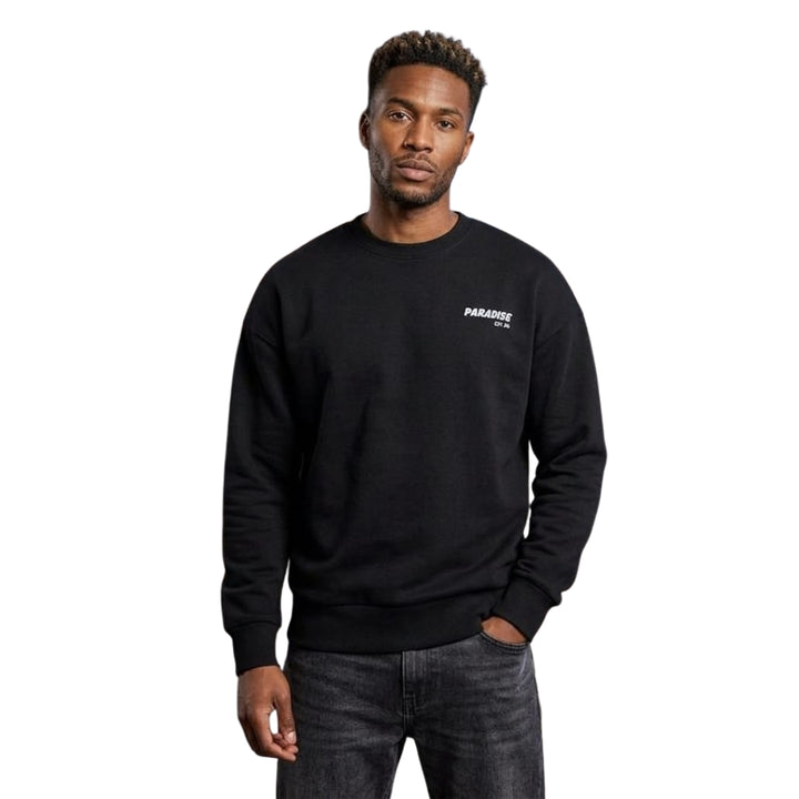 Jack & Jones Charge Férfi Pulóver I Fekete