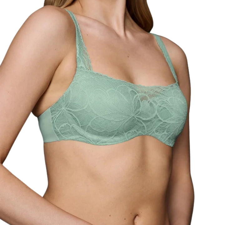 Triumph Body Make-Up Illusion Lace Balconette | Melltartó | Zöld