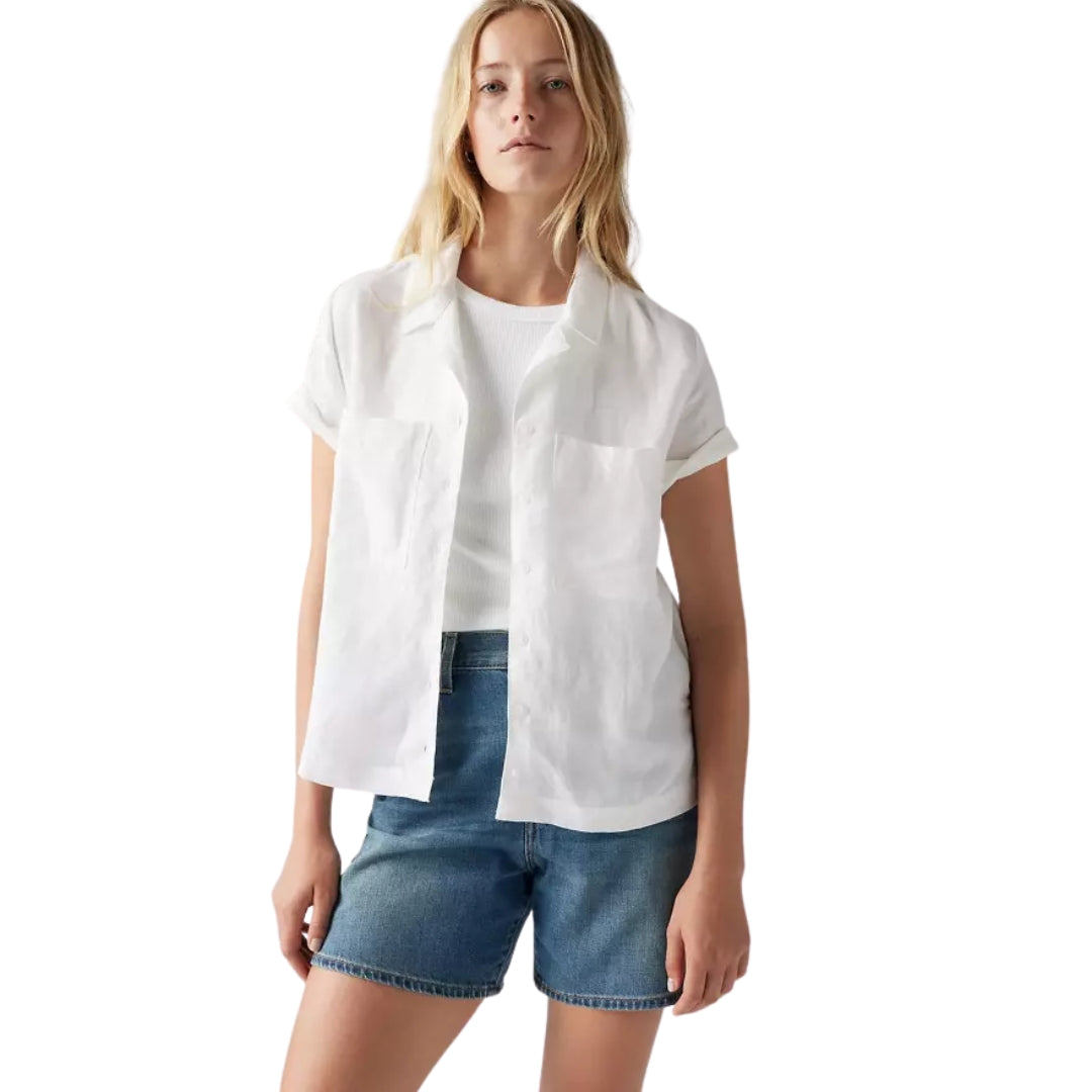 Levi's Női Rövid Ujjú Ing | Fehér