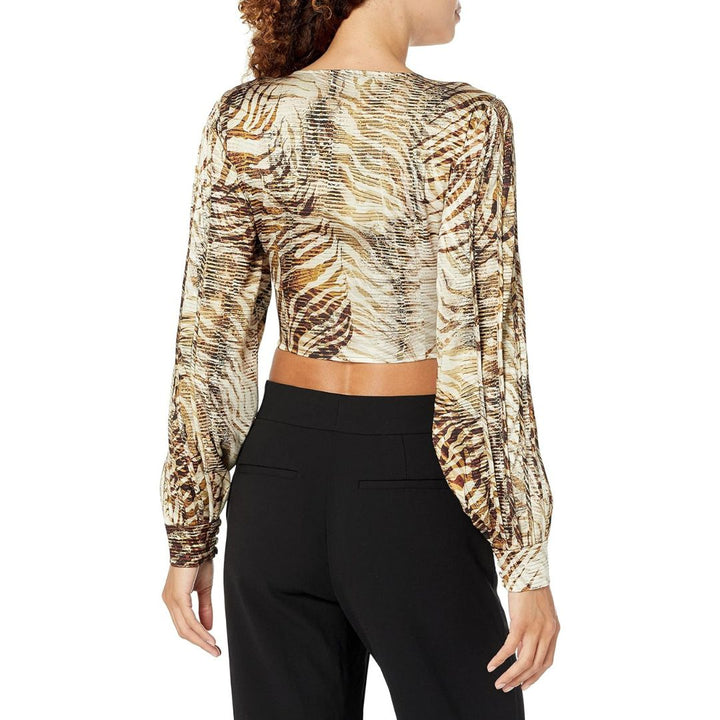 Guess Blúz | Barna mintás