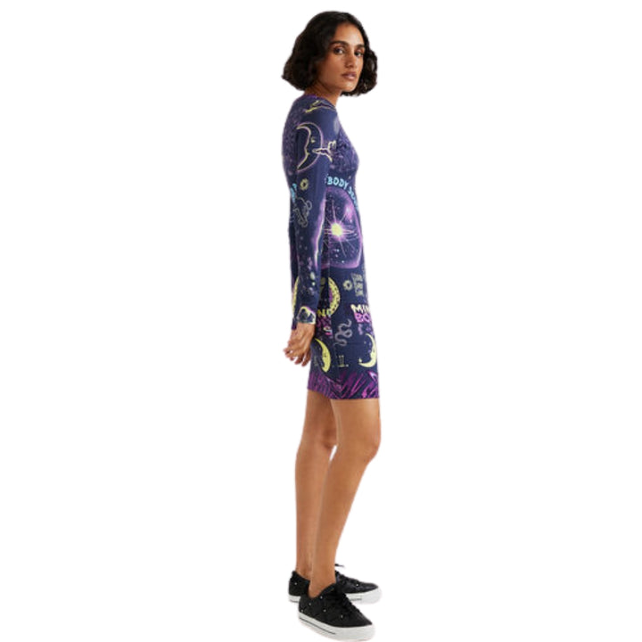 Desigual Női Vest Soul Galaxy Ruha I Lila