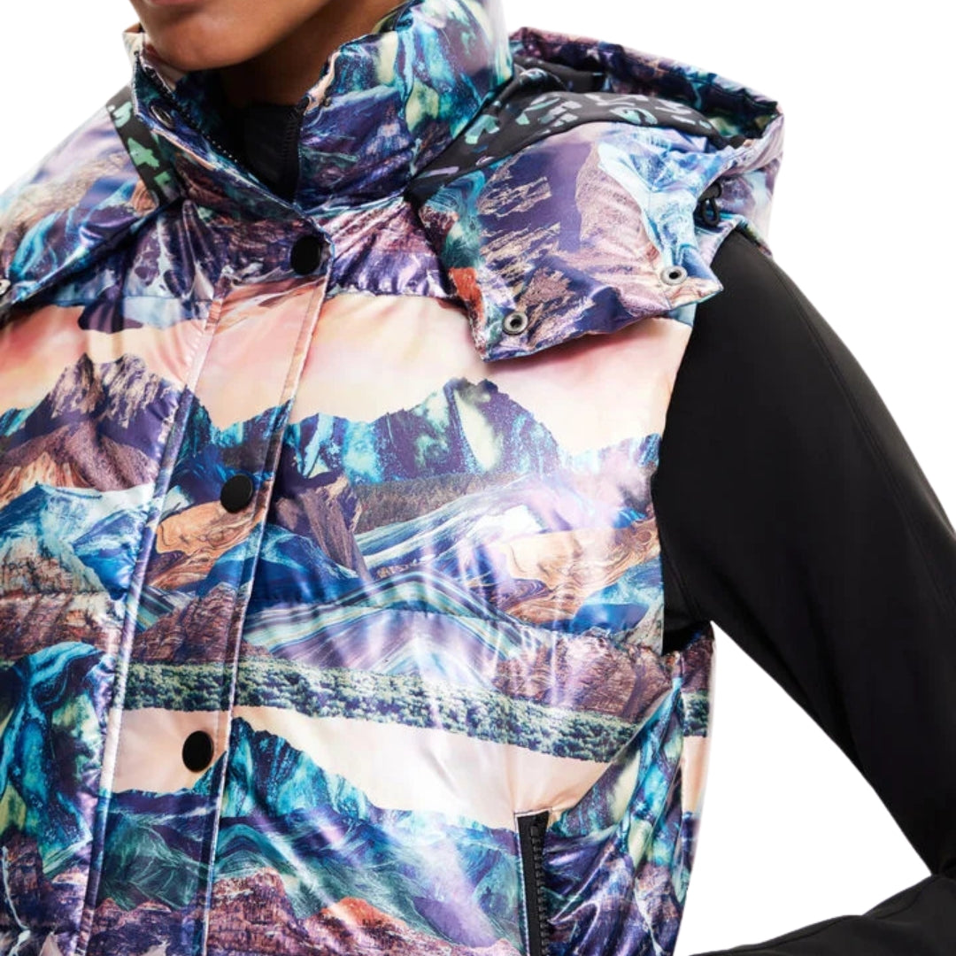 Desigual női Madelaine Mellény I Multicolor