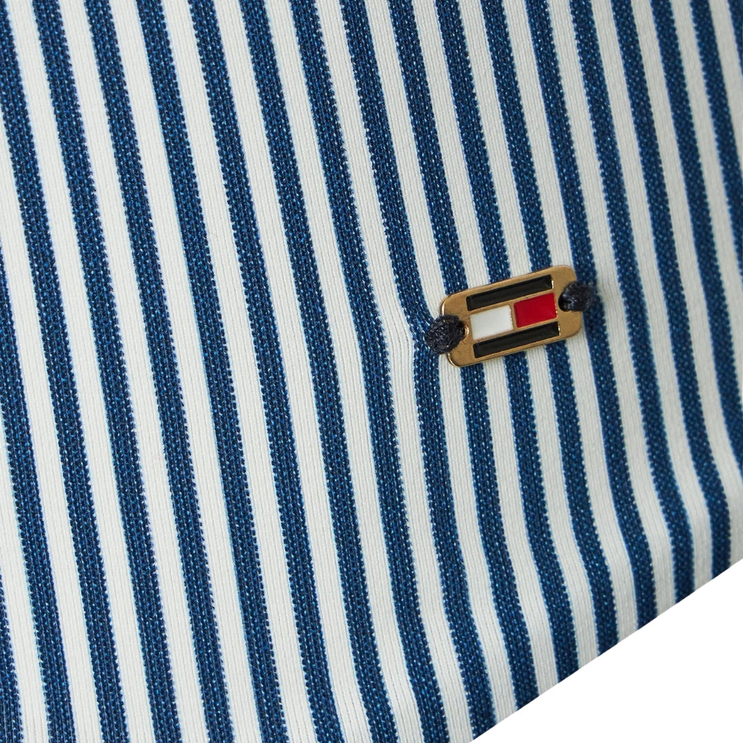 Tommy Hilfiger Női Fürdőruha | Fehér kék csíkos